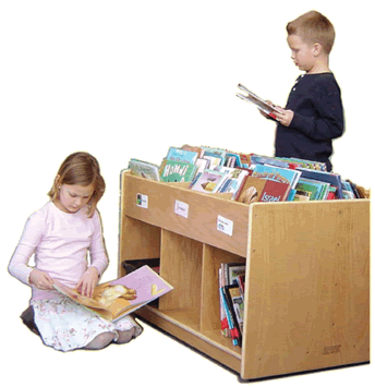 kids book bin
